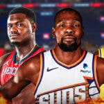 Phoenix Suns forward Kevin Durant and three other teams fight to move out of NBA play-in