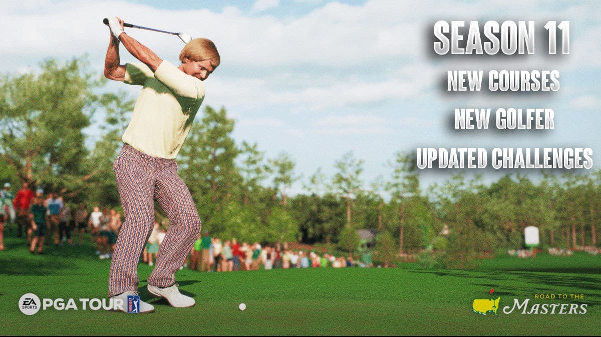 EA Sports PGA Tour Season 11 Adds New Courses, Golfer & More