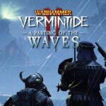 vermintide 2 parting waves, parting waves, vermintide 2, vermintide 2 free, a screenshot from the parting of the waves trailer with the game and update logo in the center of the image