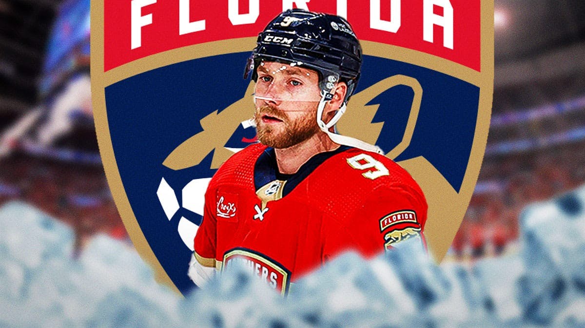 Sam Bennett, Panthers, NHL playoffs, Sam Bennett injury, Paul Maurice, Sam Bennett in Panthers (hockey) uni with Panthers (hockey) arena in the background