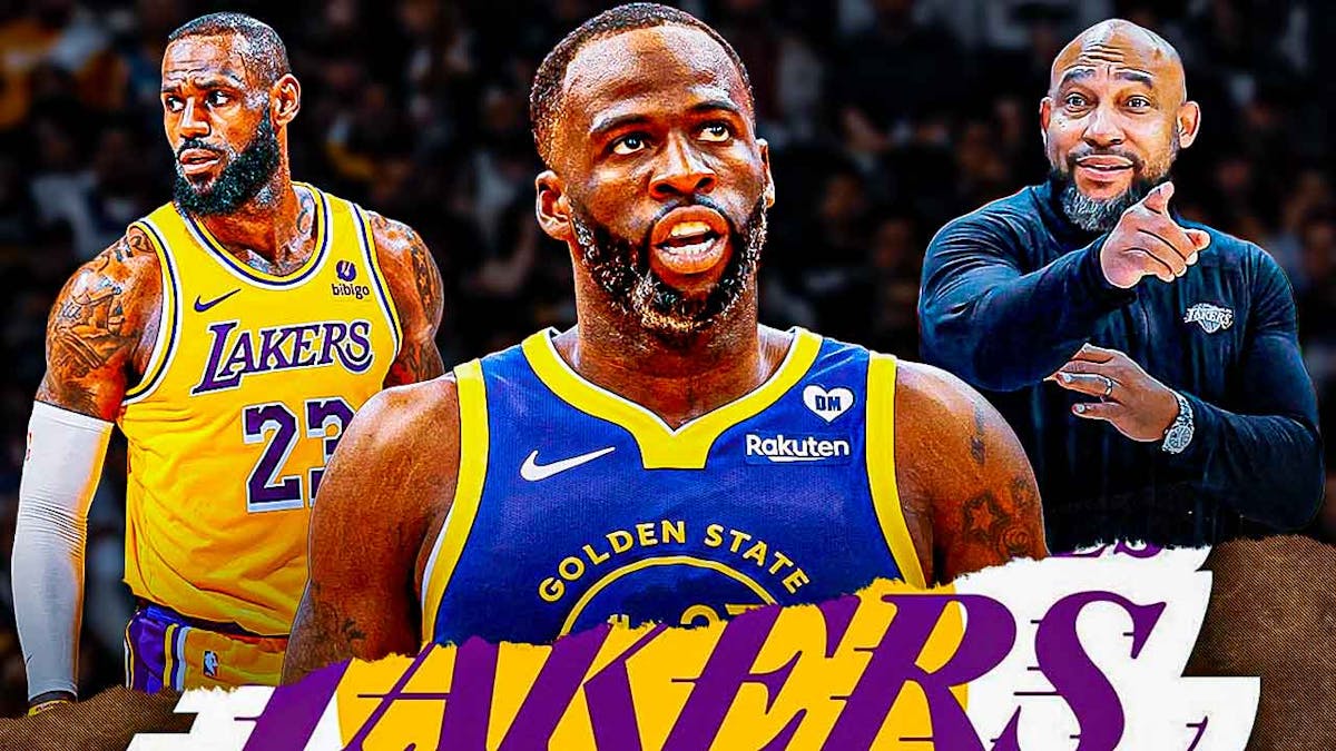 Anthony Davis and LeBron James mentor Lakers Darvin Ham with Draymond Green