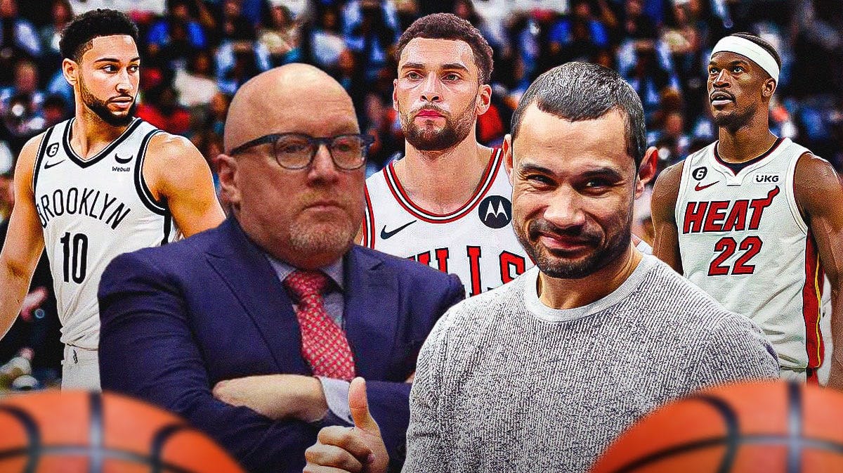 Pelicans' David Griffin telling Trajan Langdon "Don't Bother" with Jimmy Butler, Ben Simmons, and Zach LaVine included.