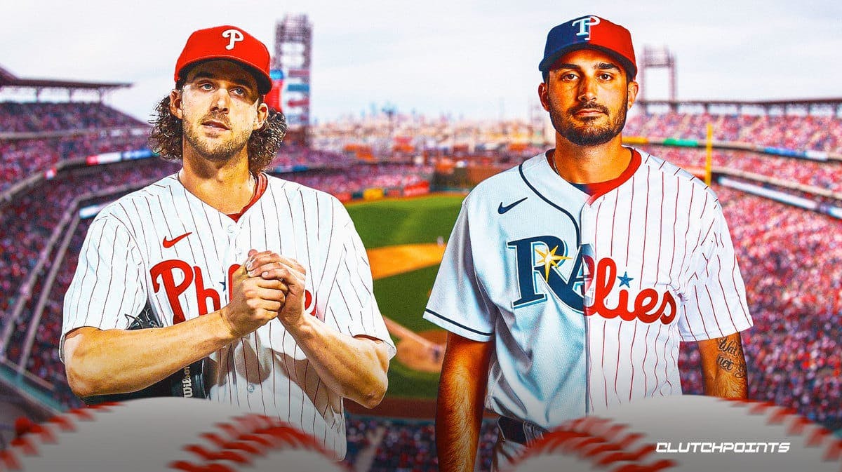 Phillies' Aaron Nola on facing 'brother' Eflin amid 12 strikeout game