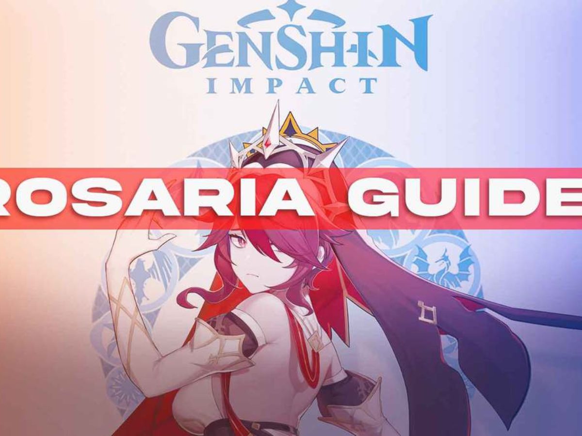 The Best Weapon Build And Artifact Build For Rosaria In Genshin Impact